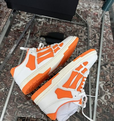 Amiri Skel Bone Low Top Sneakers