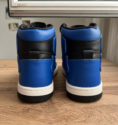 Amiri Skel High Sneaker Black Blue Size 43