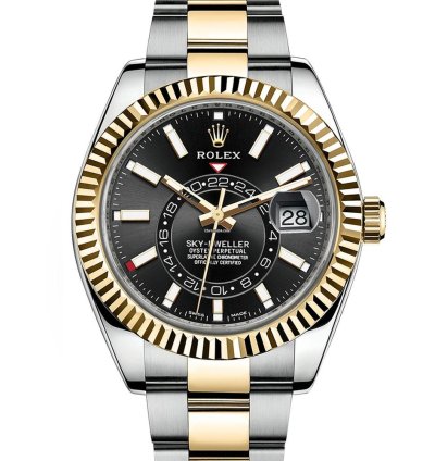 Rolex Sky-dweller 326933 Two Tone Black Dial Oyster 2022 New