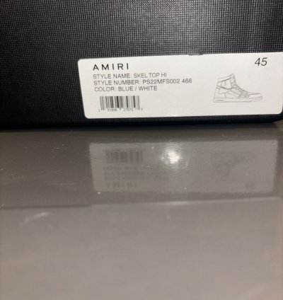 Amiri Skel High-top Sneakers