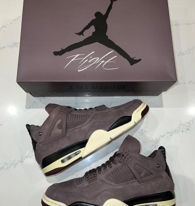 Jordan 4 Retro Sp A Ma Maniére Violet Ore