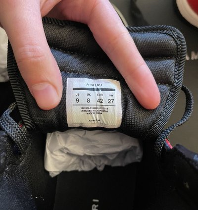 Amiri Skel High-top Sneakers Bred