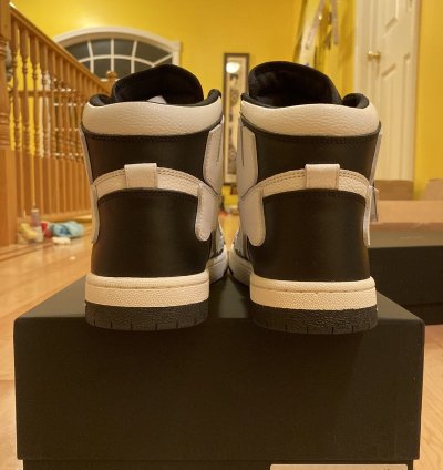 Amiri Skel Hightops Black And White Eu 43 Us 10 Skeleton
