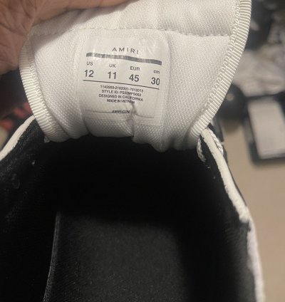 Amiri Skel Low Top
