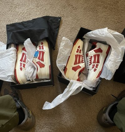 Amiri Skel Low Top Bone