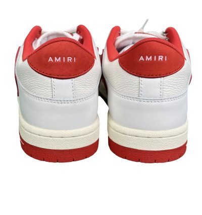 Amiri Skel Low Top Red White