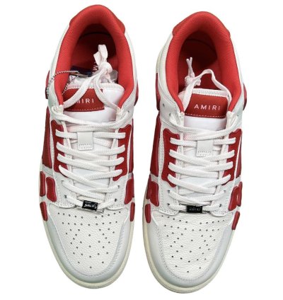Amiri Skel Low Top Red White