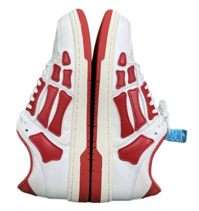 Amiri Skel Low Top Red White