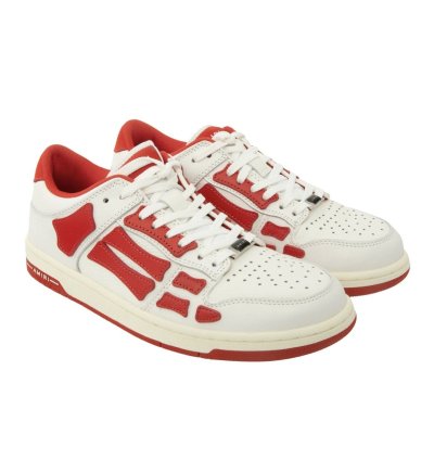 Amiri Skel Low Top Red White