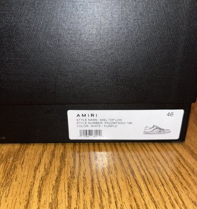 Amiri Skel Low-top Sneaker