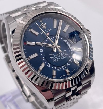 Rolex Sky-dweller 326934 Blue Dial Jubilee Bracelet Unworn 2023