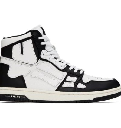 Amiri Skel Skeleton High-top Leather Sneakers 43 Us 10 New
