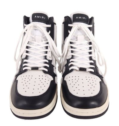 Amiri Skel Skeleton High-top Leather Sneakers 43 Us 10 New
