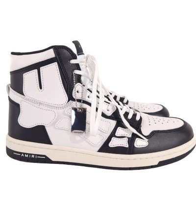 Amiri Skel Skeleton High-top Leather Sneakers 43 Us 10 New