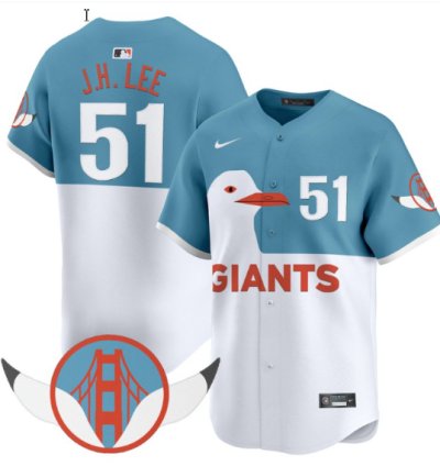 Jung Hoo Lee Jersey 51 San Francisco Giants Seagull 2025 Vapor Premier Limited Stitched