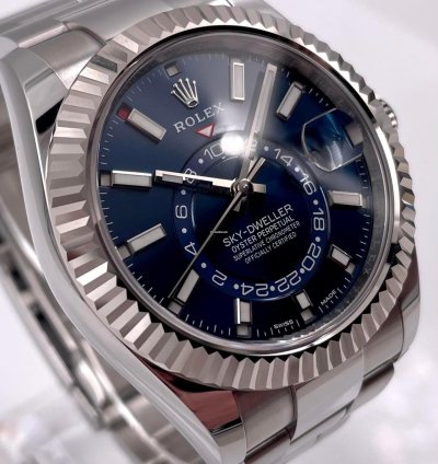 Rolex Sky-dweller 326934 Blue Dial Oyster Bracelet Unworn 2023