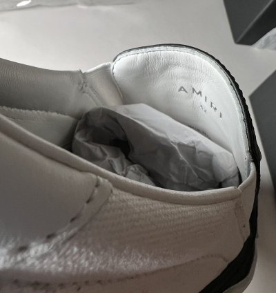 Amiri Skel Toe Slip On Sneakers