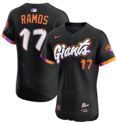 Heliot Ramos Jersey 17 San Francisco Giants 2025 City Connect Vapor Premier Elite Stitched
