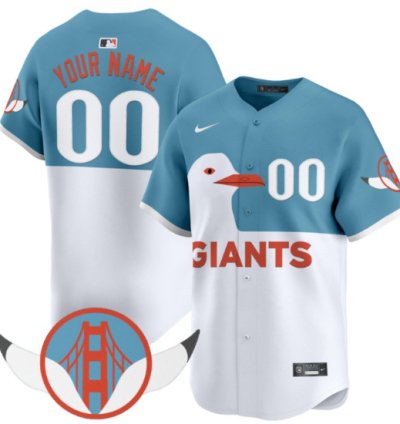 Custom San Francisco Giants Jersey Seagull 2025 Vapor Premier Limited Stitched