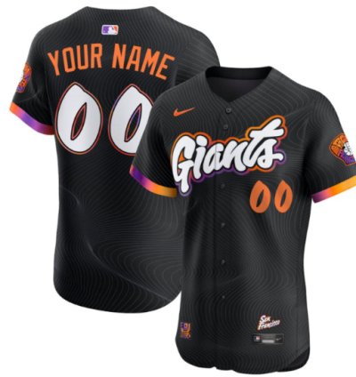Custom San Francisco Giants Jersey 2025 City Connect Vapor Premier Elite Stitched