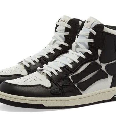 Amiri Skel Top Hi - Black And White