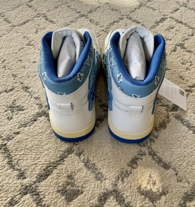 Amiri Skel Top Hi Bandana Blue