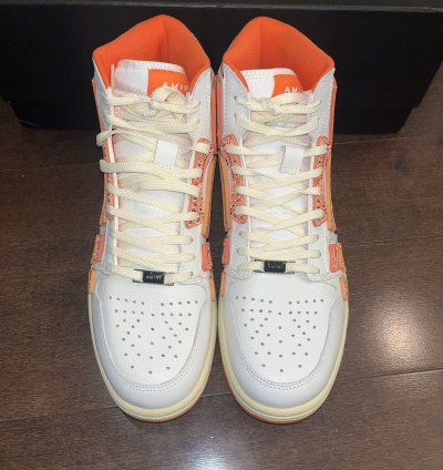 Amiri Skel Top Hi Bandana Sneakers