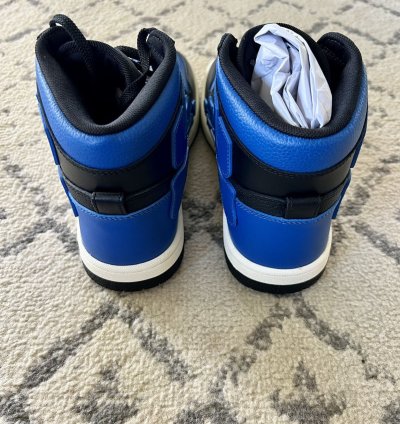 Amiri Skel Top Hi Black Blue