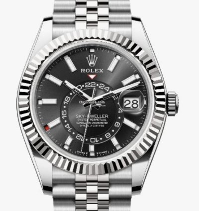 Rolex Sky-dweller 326934 Sky-dweller Stainless Steel Black Dial Jubilee Bracelet 42mm New Release