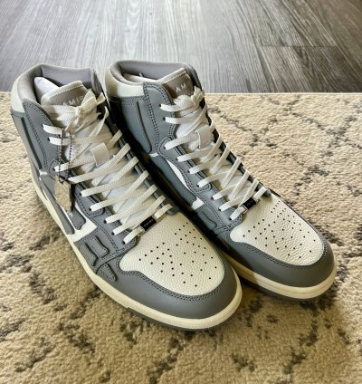 Amiri Skel Top Hi Grey