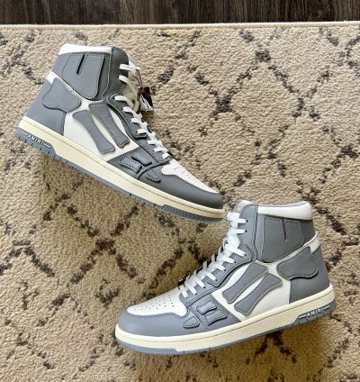 Amiri Skel Top Hi Grey