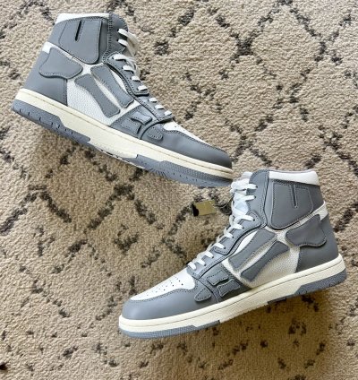 Amiri Skel Top Hi Grey