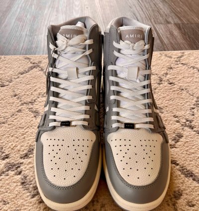 Amiri Skel Top Hi Grey