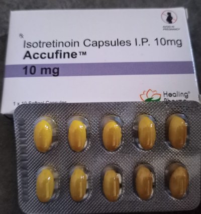 Isotretinoin 10 Mg Treat For Acne Vulgaris