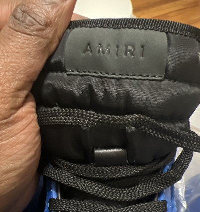Amiri Skel Top Hi Royal Blue