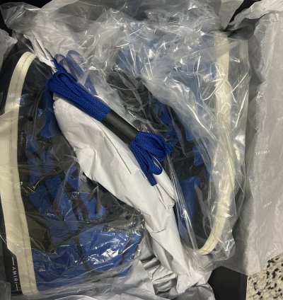 Amiri Skel Top Hi Royal Blue