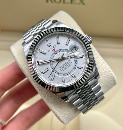 Rolex Sky-dweller 326934 White Jub