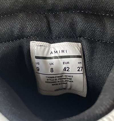 Amiri Skel Top Hi Size 42