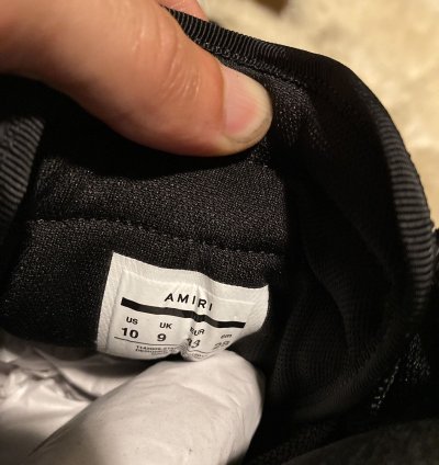 Amiri Skel Top Hi Sneaker Never Worn With Box Size 10