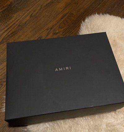 Amiri Skel Top Hi Sneaker Never Worn With Box Size 10