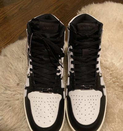 Amiri Skel Top Hi Sneaker Never Worn With Box Size 10