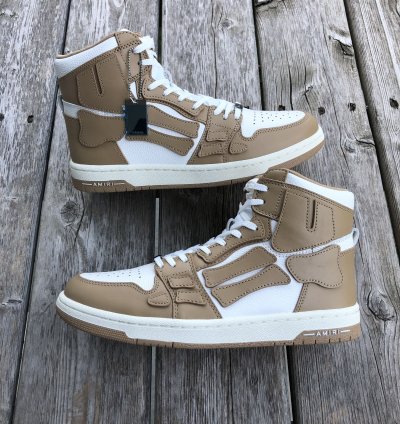 Amiri Skel Top Hi Top Sneaker Tan