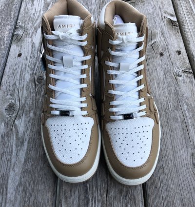 Amiri Skel Top Hi Top Sneaker Tan