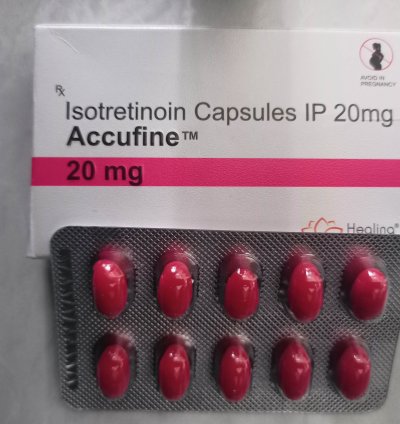 Isotretinoin 20 Mg Treat For Acne Vulgaris