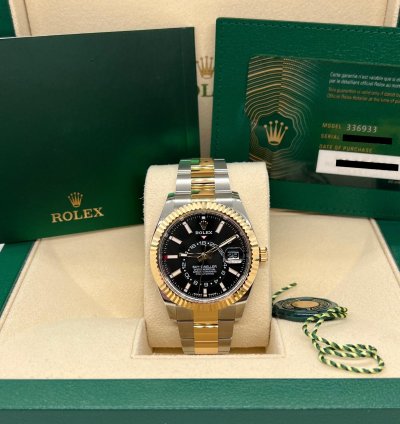 Rolex Sky-dweller 336933 Black Oyster New Unworn 2023 Full Set