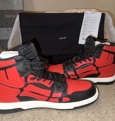 Amiri Skel Top High Top Sneakers brand New
