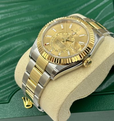Rolex Sky-dweller 336933 Champ Oys