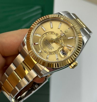 Rolex Sky-dweller 336933 Champ Oys