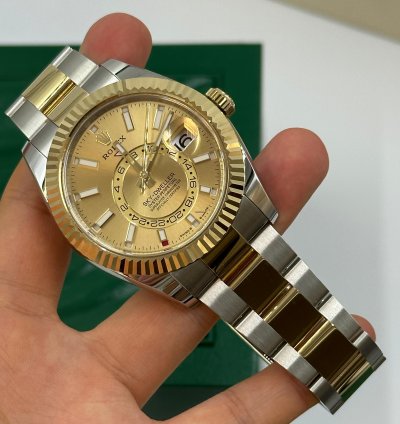 Rolex Sky-dweller 336933 Champ Oys