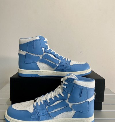 Amiri Skel Top High Unc Blue